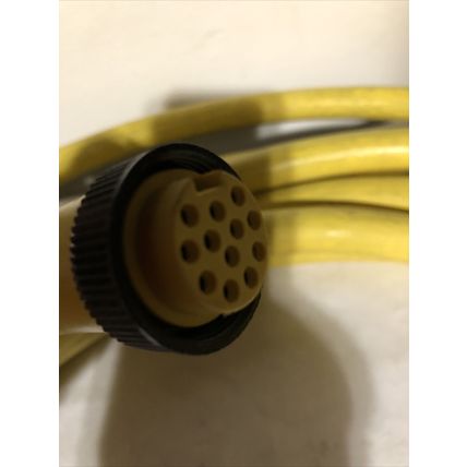 NEW BRAD HARRISON 47554 CORDSET MINI-CHANGE 16AWG/12-COND 12P-FEMALE 30FT,FK,EW