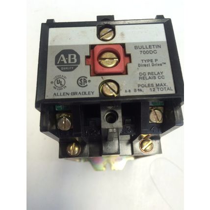 ALLEN BRADLEY 700DC-P200Z24 A,700DC CONTROL RELAY 24V COIL TYPE P, EB
