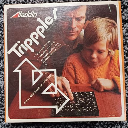 Trippler Board Game (Aladdin, 1973) complete v good Condition "UK FREEPOST