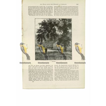 Jordans, Burials of Penn, Penington & Ellwood, Bucks, Book Illustration, 1888