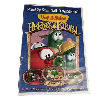 Veggie Heroes of the Bible 3 Stories in One DVD 2012