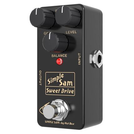Simple Sam Sweet Drive Analog Overdrive Guitar FX Pedal Bypass Astounding Tone ✅