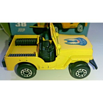 Matchbox No38 JEEP Glider Club - with replica box