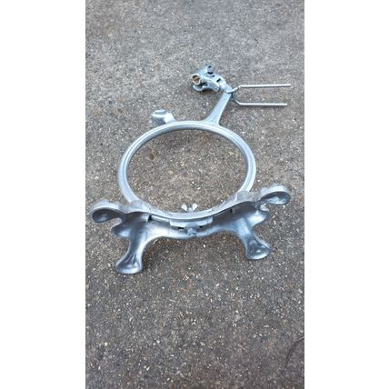 the willbro norwich cast iron bicycle stand bike repair claw foot 19c display