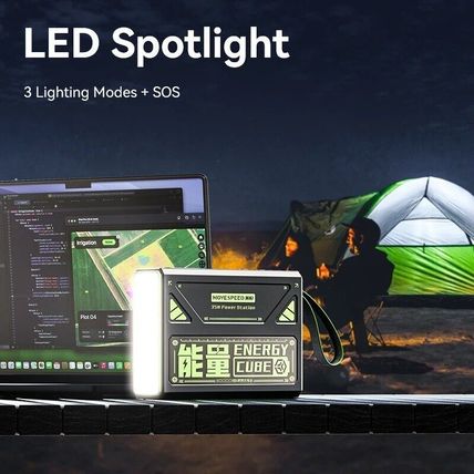 MOVESPEED Z40 40000mAh 35W Fast Charging Power Bank w/ LED Flashlight & 4 Ports