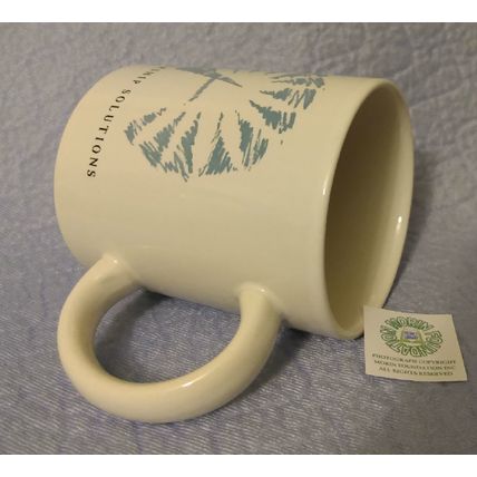 VERY RARE FIDELITY INVESTMENTS LEADERSHIP SOLUTIONS CERAMIC MUG circa late 1980s