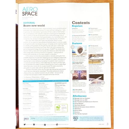 ROYAL AERONAUTICAL SOCIETY MAGAZINE, AEROSPACE: issue June 2023