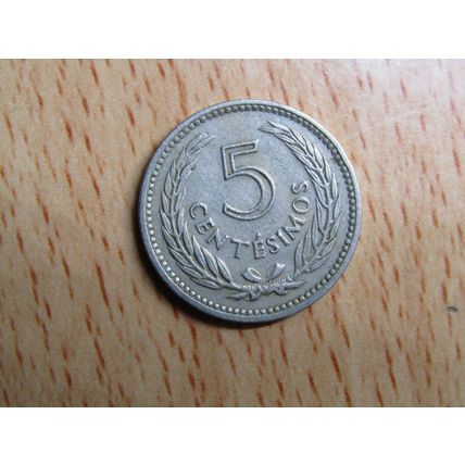Uruguay 1953 5 Centesimos Coin