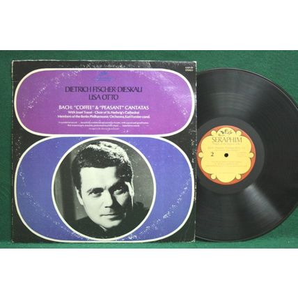 Fischer-Dieskau/Otto/Forster - Bach: Coffee & Peasant Cantatas - S 60139 - EX