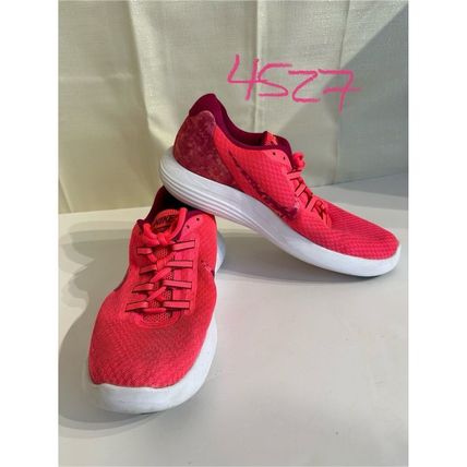 Nike LunarConverge Running Shoes Pink Sz10 Lunarlon Athletic Sneakers 898483-600