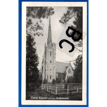 Postcard Baptist Christ Church Umberslade Warwickshire Nr Hockley Heath Dorridge