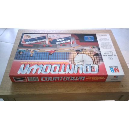 COUNTDOWN: Channel Four TV Tie-In Game. MB Games (Vintage 1986)