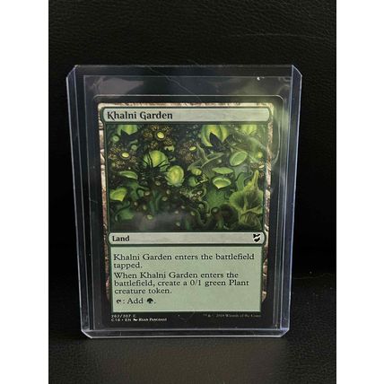 Khalni Garden Commander 2018 Magic: the Gathering Trading Card