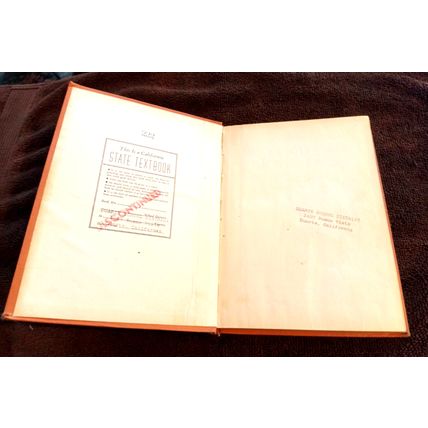 Basic Reader In The City And On The Farm By Eunice K. Crabtree 1950 Great Shape