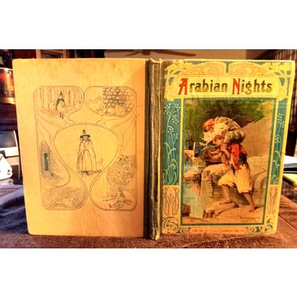 Arabian Nights By E. O. Chapman (Young Folks Classic Series) 1919 9 3/4" Tall