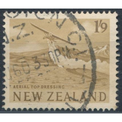 Definitive: 1s9d - New Zealand 1960 - F H - SG 794