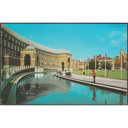 Municipal Offices and College Green, Bristol, c.1960s - Photo Precision Postcard