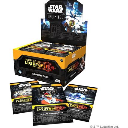 Star Wars: Unlimited TCG Jump to Lightspeed Booster Display (Set of 24 Booster P