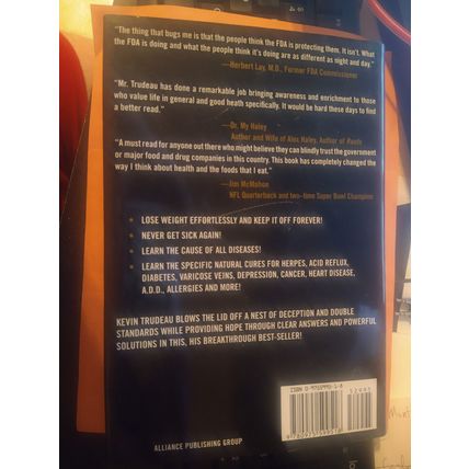 USED!! Natural Cures They Don't Want You to Know about, Hardcover, KEVIN TRUDEAU