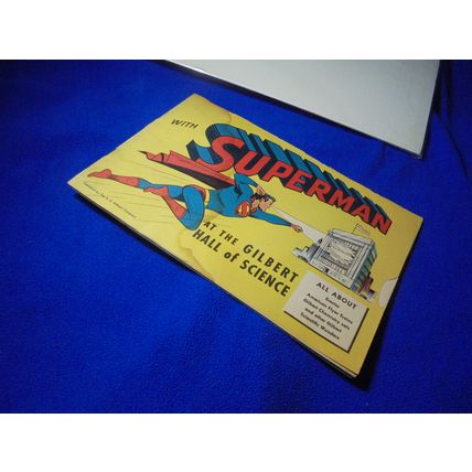 1948 SUPERMAN at the Gilbert Hall of Science PROMOTIONAL COMIC!! $100.00 + Shipp