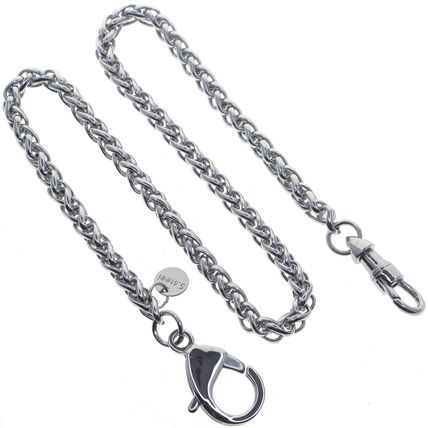 Stainless Steel Pocket Watch Chain Albert Chain Swivel Albert Clasp