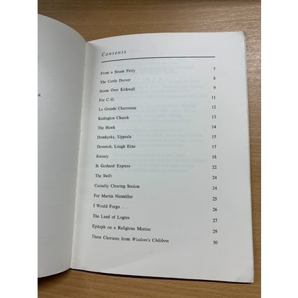 SIGNED COPY* 1971 1ST EDITION LAWRENCE WILSON "ESTUARY" POEMS PB BOOK (P2) AA