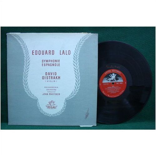 David Oistrakh / Martinon - Lalo: Symphonie Espagnole - ANG 35205 - VG+