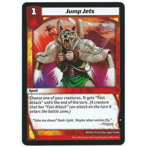 Kaijudo - Clash of the Duel Masters - 50/110 - Jump Jets