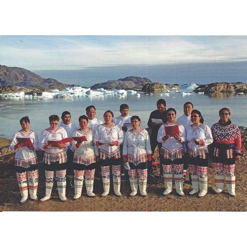 BET.G526: The Inngeratsiler Choir singing at Sermilik Fjord, East Greenland