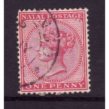 NATAL 1884 SG99 1d ROSE FINE USED