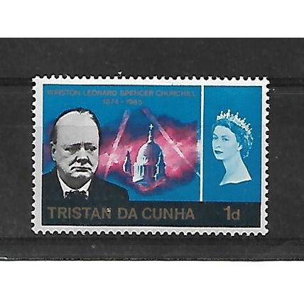 TristandaCunha.SG89 1d New Blue.Mounted Mint.June20