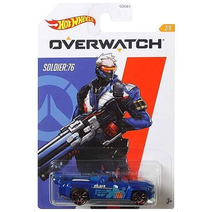 Hot Wheels - Solid Muscle: '20 Overwatch Series #2/5 *Soldier:76 / Blue Edition*