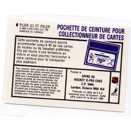 1989-90 O-PEE-CHEE NHL Hockey Stickers Brett Hull Sticker # 22