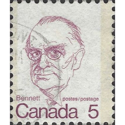 CANADA, Richard Bedford Bennett, violet 1973, 5c, #2