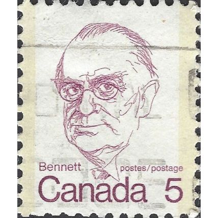 CANADA, Richard Bedford Bennett, violet 1973, 5c, #3