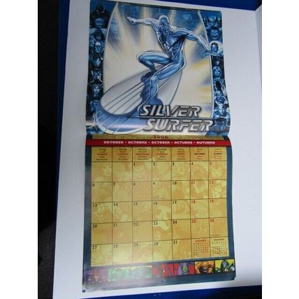 Marvel Comics Super Heroes 2008 Official Year Calendar (e26)