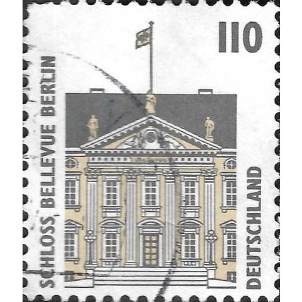 GERMANY, Bellevue Castle, Berlin, grey 1997, 110pf, #2