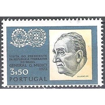 Portugal 1973 Michel 1204 Neuf ** Cote (2008) 1.10 € Emílio Garrastazu Médici