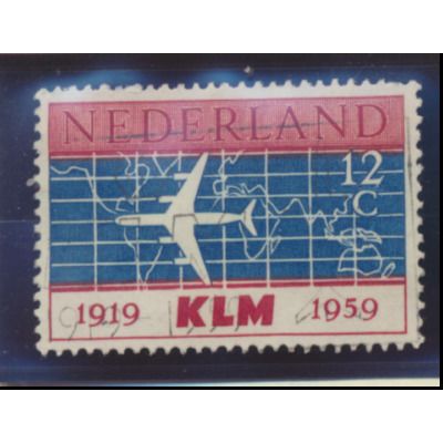 Netherlands Stamp Scott #381, Used