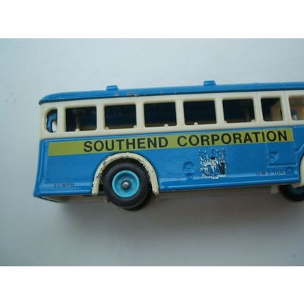 Lledo Days Gone DG17 S/D AEC Regal Bus Southend Corporation Blue Rare Filler Cap
