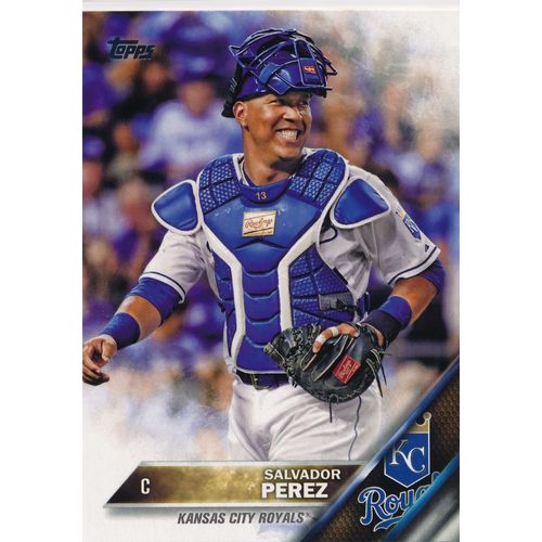 2016 Topps Baseball 50 Salvador Perez Kansas City Royals