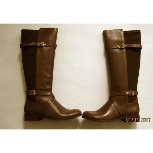 New Cole Haan Womens Dorian Brown Riding Boots Shoes 6.5 Medium & More!