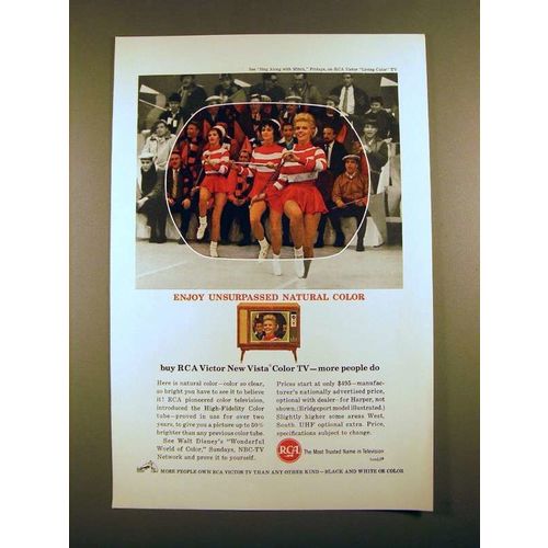 1963 RCA Victor New Vista Color TV Ad - Bridgeport