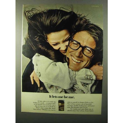 1971 Clairol Nice 'n Easy Hair Color Ad - Me Be Me