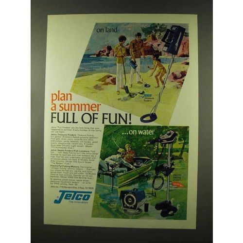 1973 Jetco Ad - Treasure Finders, Electra Pal Motors