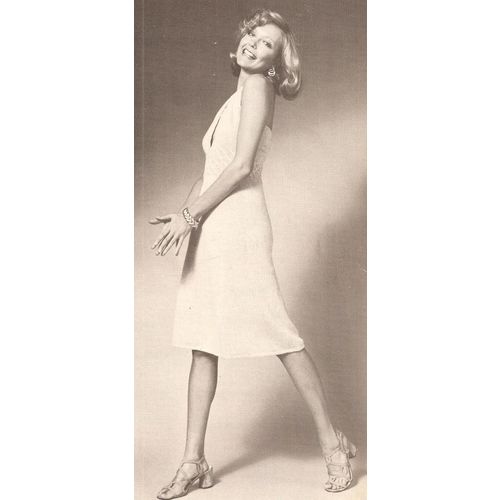 Knit Dress Pattern Halter Dress