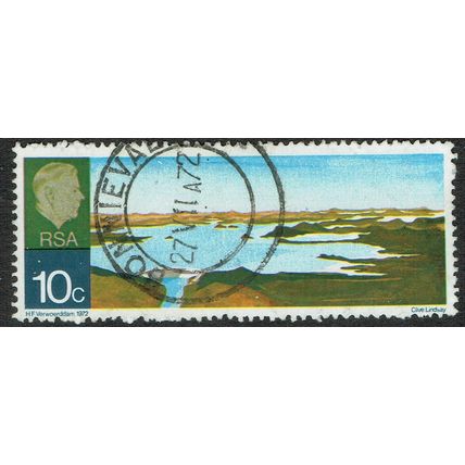 South Africa 1972 Opening Henrik Verwoerd Dam 10c Multicoloured SG309 FU