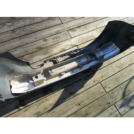 BMW Z3 Genuine Rear Bumper + Tow Hook Cover Reinforcement Bar Atlanta Blue