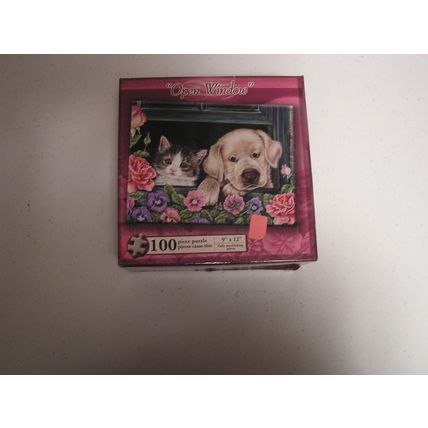 OPEN WINDOW COMPLETE Puzzle Cats Dogs