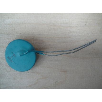 NOS 2 X 300K pF Capacitors 5KV